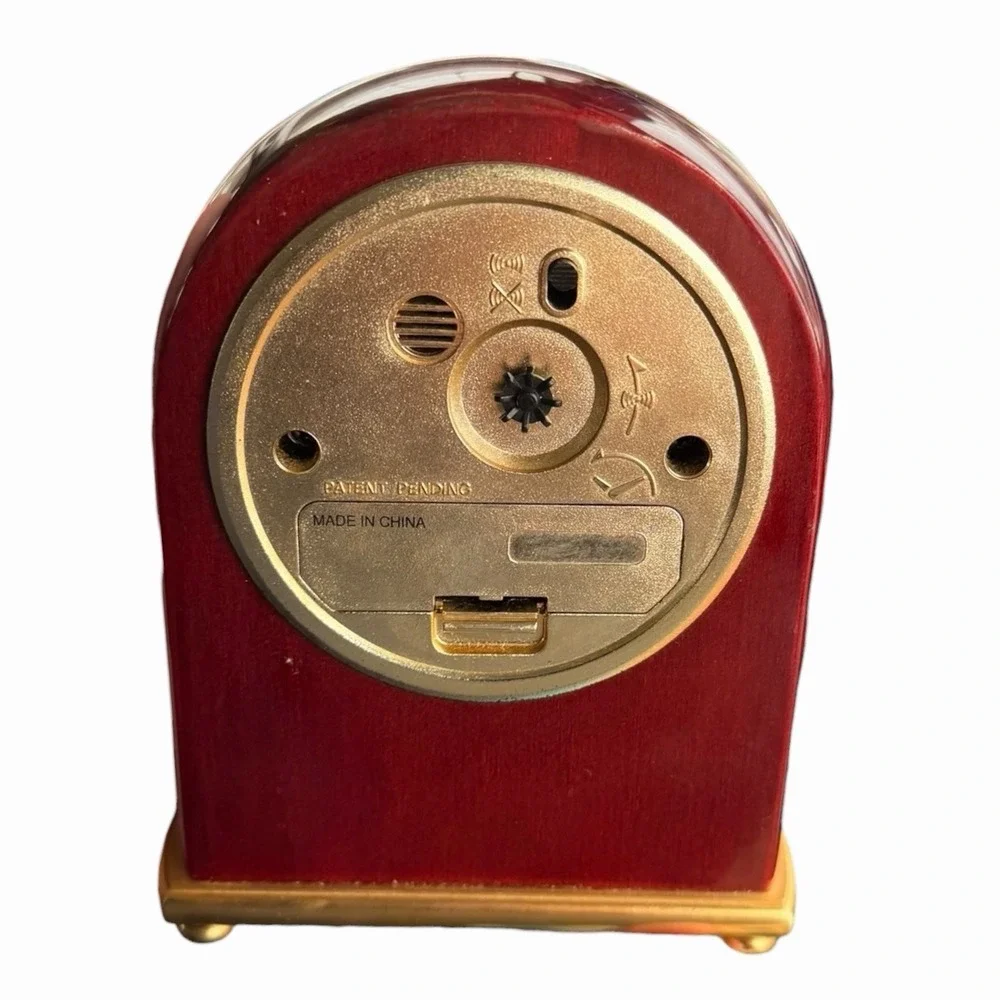 Howard Miller Rose Arch Table Alarm Clock Model 613487 